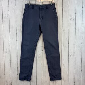 Outerknown Organic Cotton Hemp Flat Front Slim Fit Nomad Chino Pants Size 30